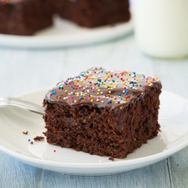 Chocolate Zucchini Cake - Recipe photo by cooking classy
