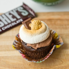 S'more Cupcakes - Recipe photo by tastesoflizzyt