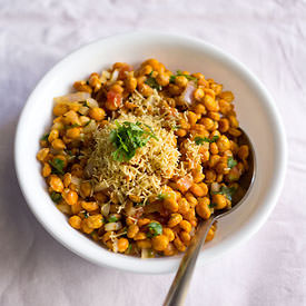 Chana Dal Bhel Puri - Recipe photo by vegrecipesofindia