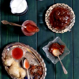 Rhubarb Compote - Recipe photo by Debjani