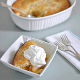 Simple Peach Cobbler - Recipe photo by Town-and-Country-Living
