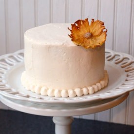 Dried Pineapple Flower Cake Topper - Recipe photo by i-heart-baking