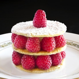 Raspberry Millefeuille - Recipe photo by AllThatCooking