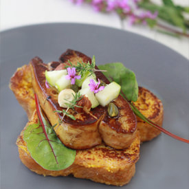 French Crioche, Foie Gras - Recipe photo by Fraiseetbasilic
