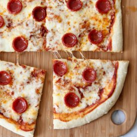 Perfect Pepperoni Pizza - Recipe photo by bakedbyrachel