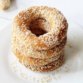 Gevrek – Soft Pretzel - Recipe photo by diethood