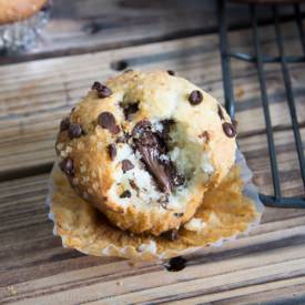 Nutella Stuffed Chocolate Muffins - Recipe photo by IWashYouDry