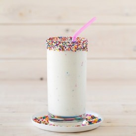Cake Batter Milkshakes - Recipe photo by cooking classy