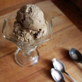 Espresso Brownie Fudge Ice Cream - Recipe photo by SarahEatsAustin