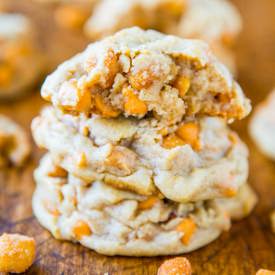 Peanuts & Butterscotch Chip Cookies - Recipe photo by Averie