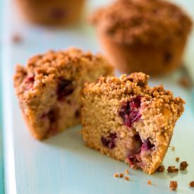 Vegan Jostaberry Crumb Muffins - Recipe photo by BitterSweet