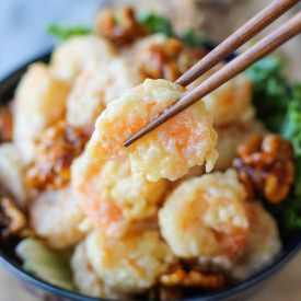 Honey Walnut Shrimp - Recipe photo by damndelicious