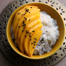 Mango Sticky Rice - Recipe photo by eatdrinkadvJC