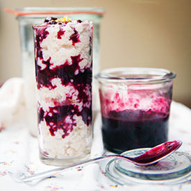 Rice Pudding & Compote - Recipe photo by butcanshebake