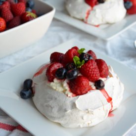 Fresh Fruit Pavlova - Recipe photo by trialsinfood