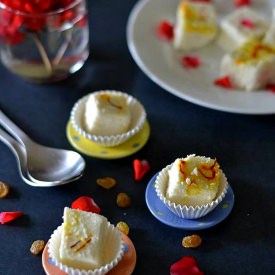Indian Cottage Cheese Fudge - Recipe photo by Rumela
