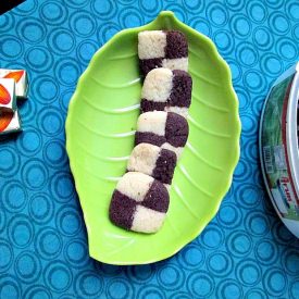 Checker Board Cookies - Recipe photo by vijidharmaraj