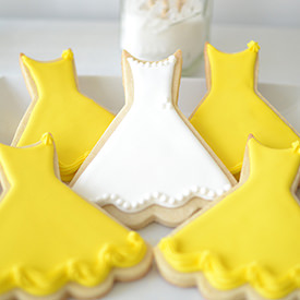 Here Comes The Bride Cookies - Recipe photo by sweetsociety