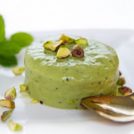 Mint Avocado Ice Cream (Kulfi) - Recipe photo by Indiaphile.info
