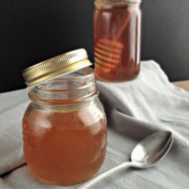 Honey Simple Syrup - Recipe photo by spoonandsaucer