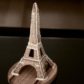 Gingerbread Eiffel Tower - Recipe photo by beevelyn