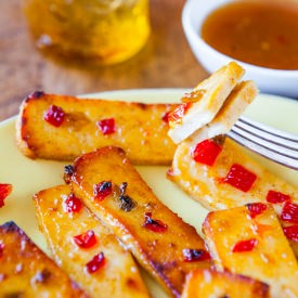 Hot and Sour Broiled Tofu - Recipe photo by Averie