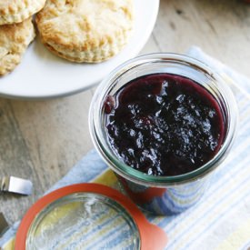 Peach Blueberry Jam - Recipe photo by cucinabella
