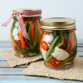 Summer Vegetable Fridge Pickle - Recipe photo by KristinaVanni