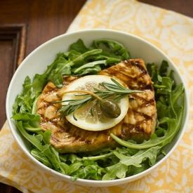 Mediterranean Swordfish - Recipe photo by thatskinnychickcanbake