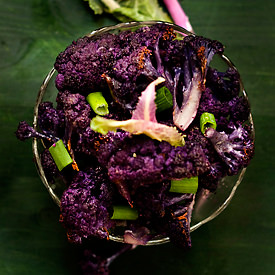 Purple Cauliflower - Recipe photo by SpicieFoodie