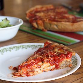 Chicago Style Deep Dish Pizza - Recipe photo by iwilkerson