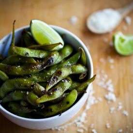 Edamame with Lime Ponzu - Recipe photo by Sweets To Impress