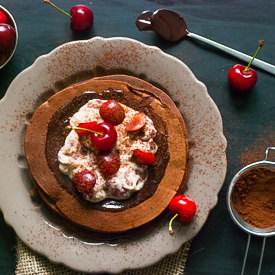 Black Forest Pancakes - Recipe photo by Parttimechef