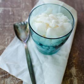 White Currant Sorbet - Recipe photo by coconutandvanilla