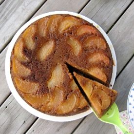 Nashi Pear & Ginger Cake - Recipe photo by sharkyovengloves