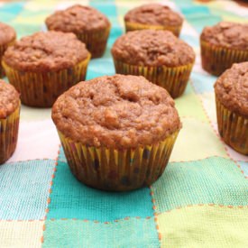 Banana Oatmeal Muffins - Recipe photo by floobish