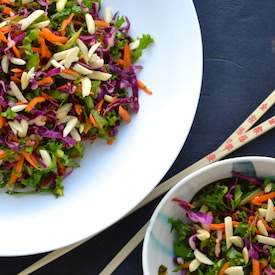 Asian Kale Slaw - Recipe photo by taste love &amp; nourish