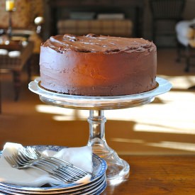 Black Magic with Whipped Ganache - Recipe photo by julesfood