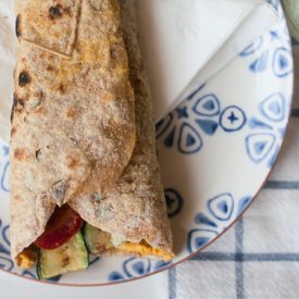 Loaded Veggie Wrap - Recipe photo by lanapribic