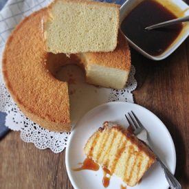 Gula Melaka Chiffon - Recipe photo by CuisineParadise