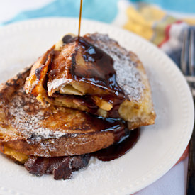 Bacon & Apple Stuffed French Toast - Recipe photo by Neighborfood