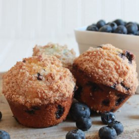 The Best Blueberry Muffins - Recipe photo by makinghomebase