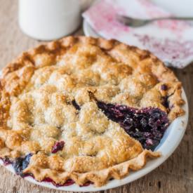 Black Raspberry and Cherry Pie - Recipe photo by strawberrysupp