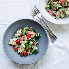 Naama's Fattoush - Recipe photo by dailywaffle