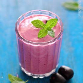 Jamun Smoothie - Recipe photo by Littlefoodjunction