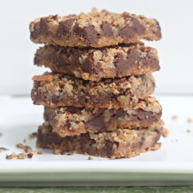 Six Layer Cookies - Recipe photo by Tonya at Love of Family and Home