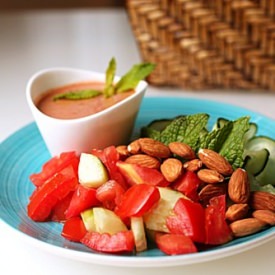 Strawberry Vinaigrette - Recipe photo by shesavegan