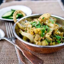 Aloo Gobi - Recipe photo by peaches and donuts