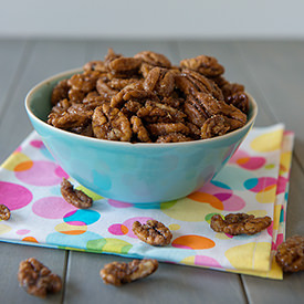 Cinnamon Pecans - Recipe photo by shariblogs