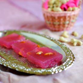 Corn Flour Halwa - Recipe photo by indiancurrytrail